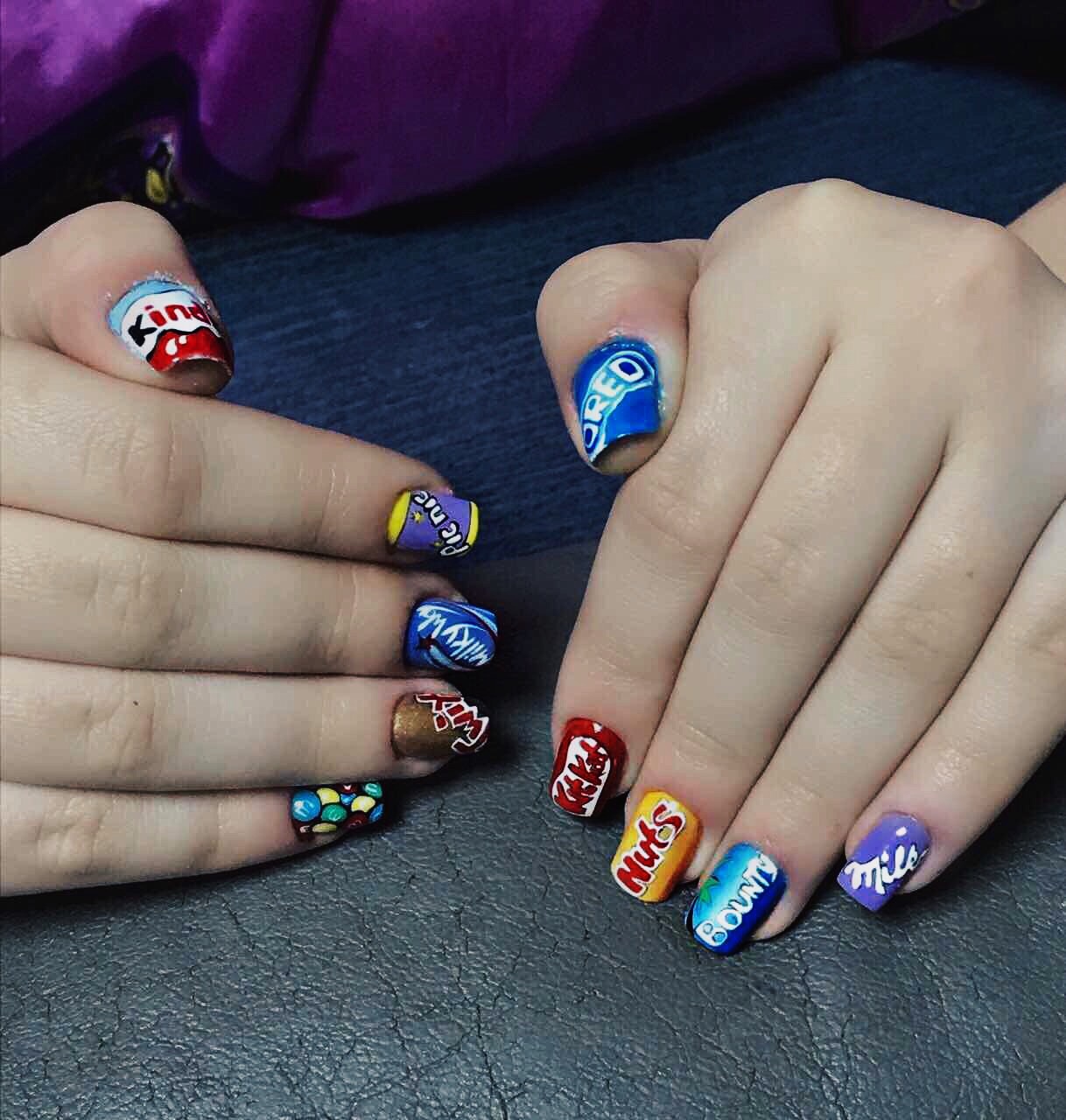 Маникюр на короткие ногти в школу, осень 2021 (50 фото) - красивые идеи дизайна ногтей