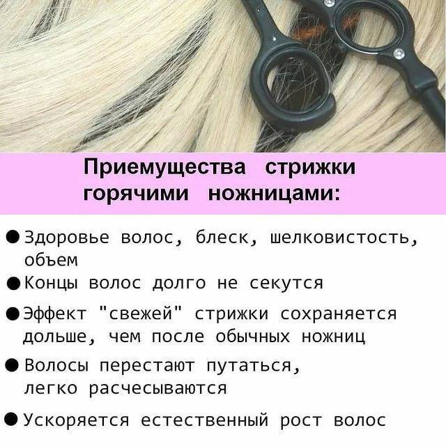 Горячие ножницы для волос: плюсы и минусы – что дает стрижка