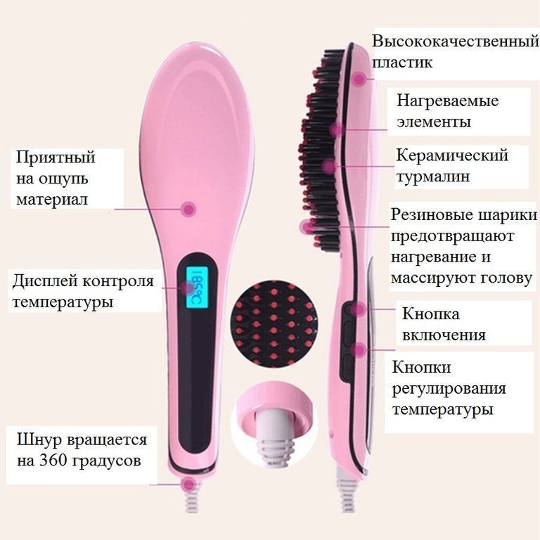 Электрическая расческа выпрямитель для волос