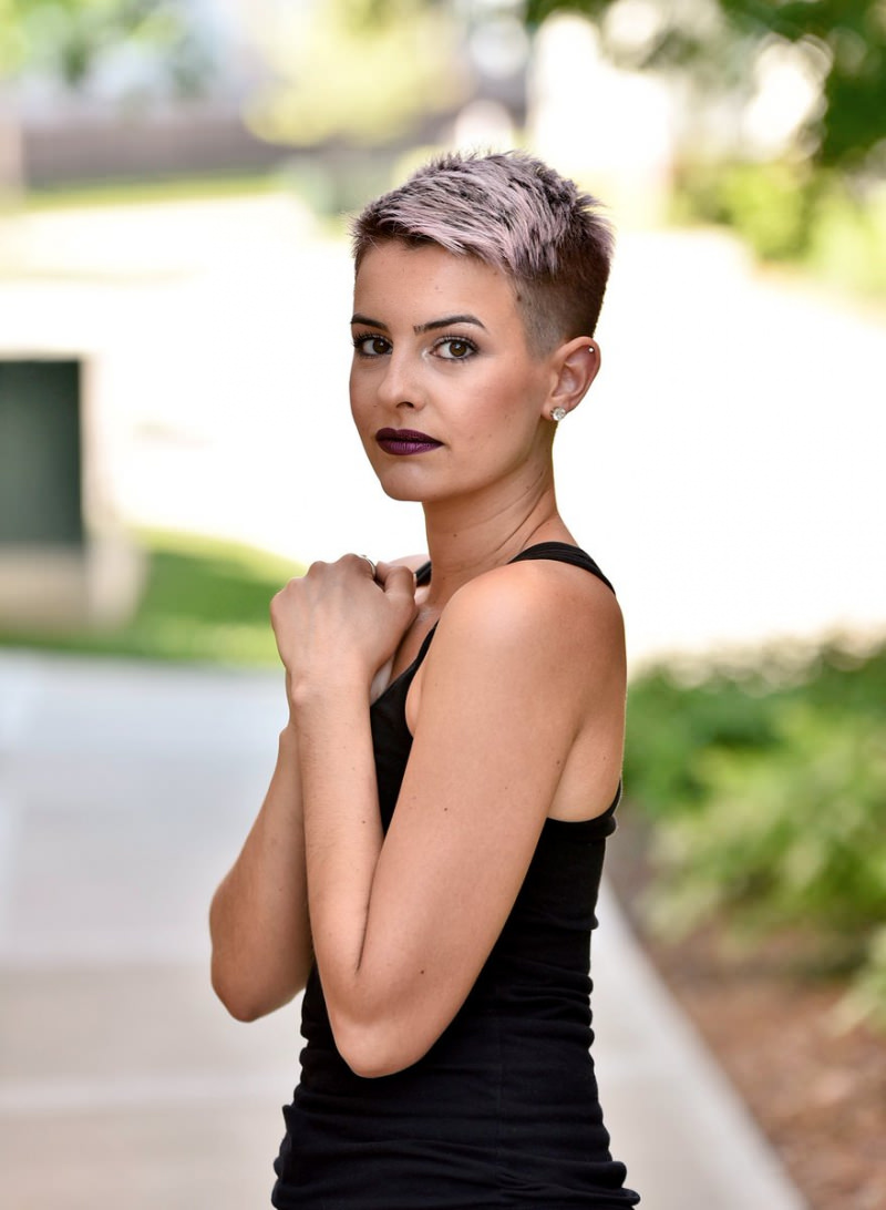 Стрижка под мальчика для девушек