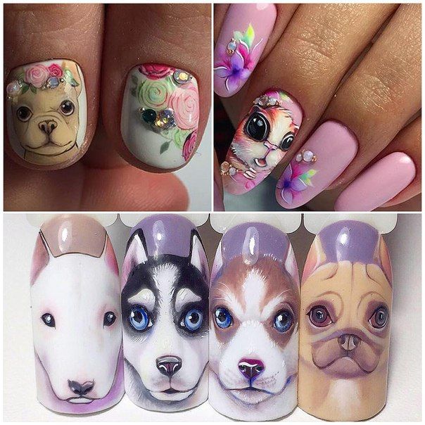 Маникюр с животными, пробуем nail art со звериным принтом